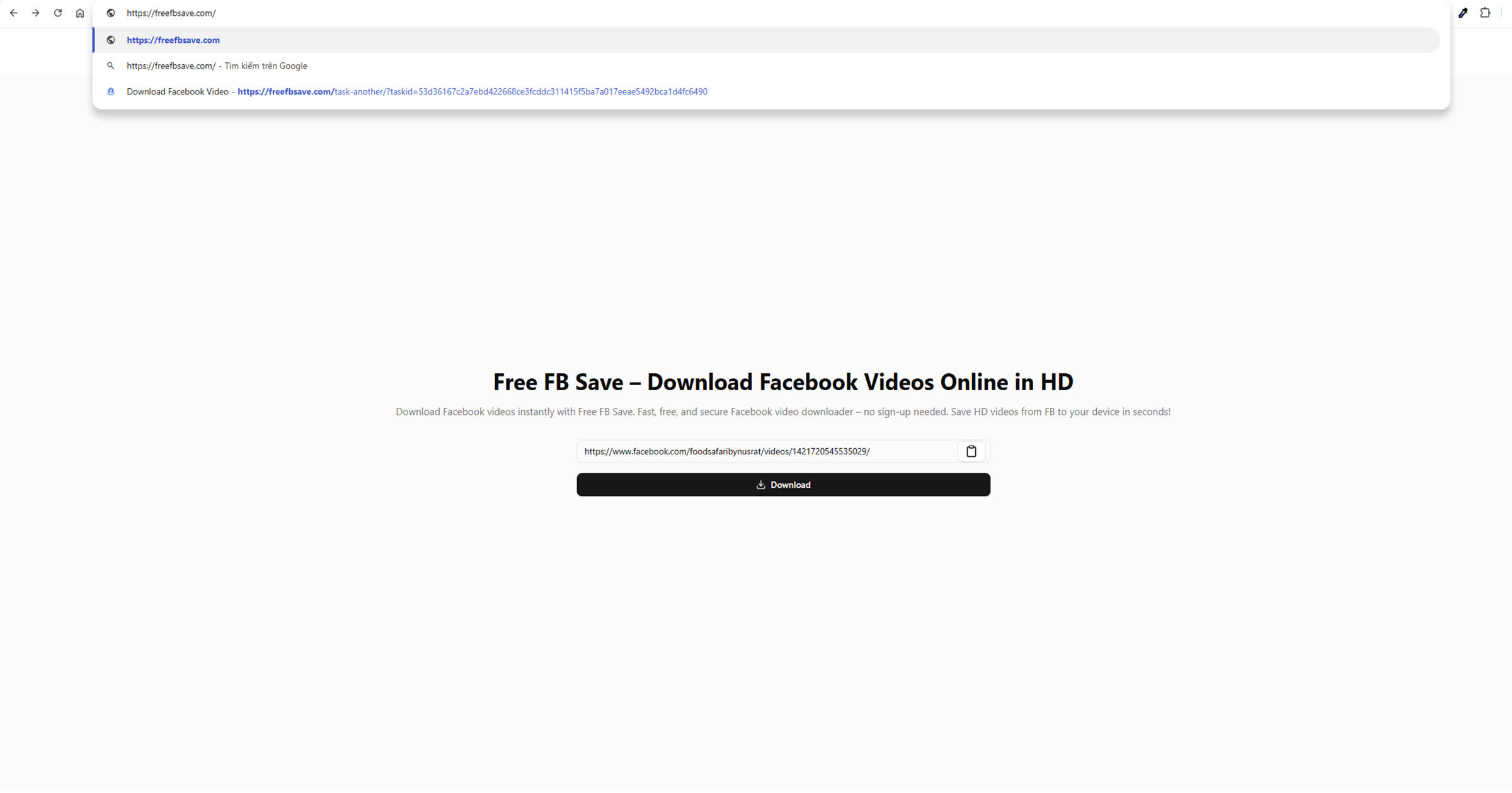 Go to FreeFBSave.com